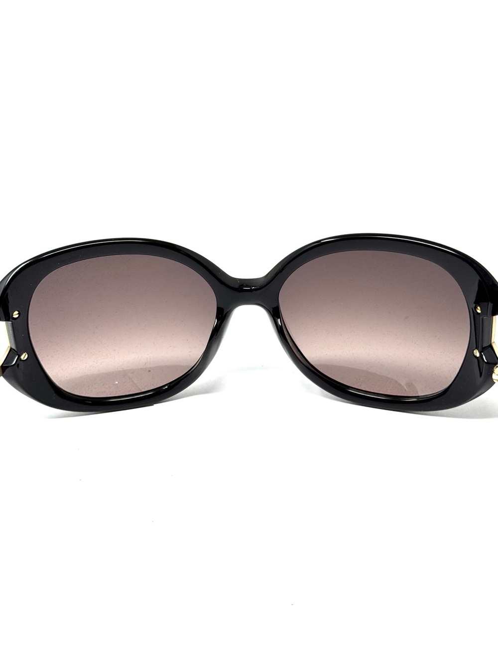 NEW SALVATORE FERRAGAMO SF668S-001 Women Sunglasses 001 BLACK  TAUPE Authentic - Picture 6 of 7